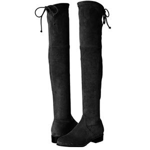Kaitlyn Pan Over the Knee boots in black